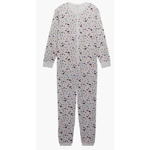 Savage X Fenty Holiday One-Piece Pajama, Medium, Men’s